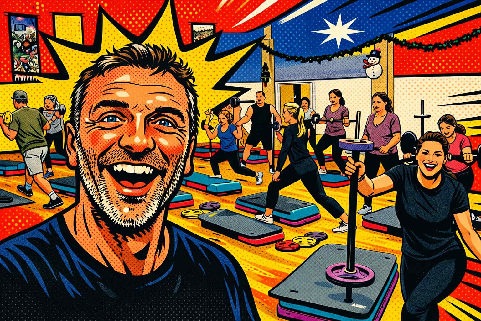 Nick Mitchell Training LTD a class and online based fitness group and personal training